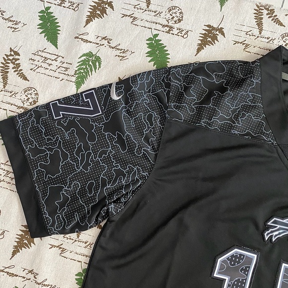 NFL Josh Allen #17 Buffalo Bills Black Reflective Jersey - Picture 3 of 7